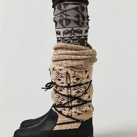 Free People Montrose mid boots size 8.5 - Picture 2 of 11